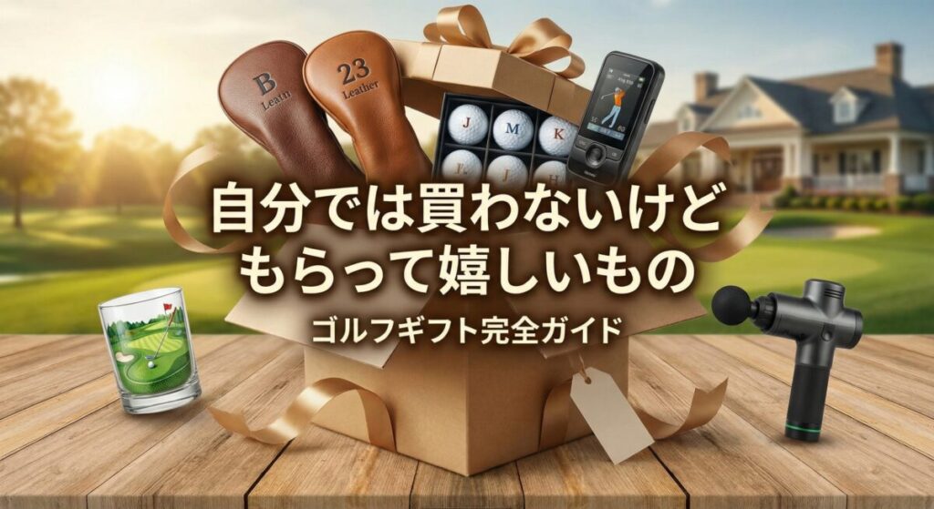 自分では買わないけどもらって嬉しいもの ゴルフ