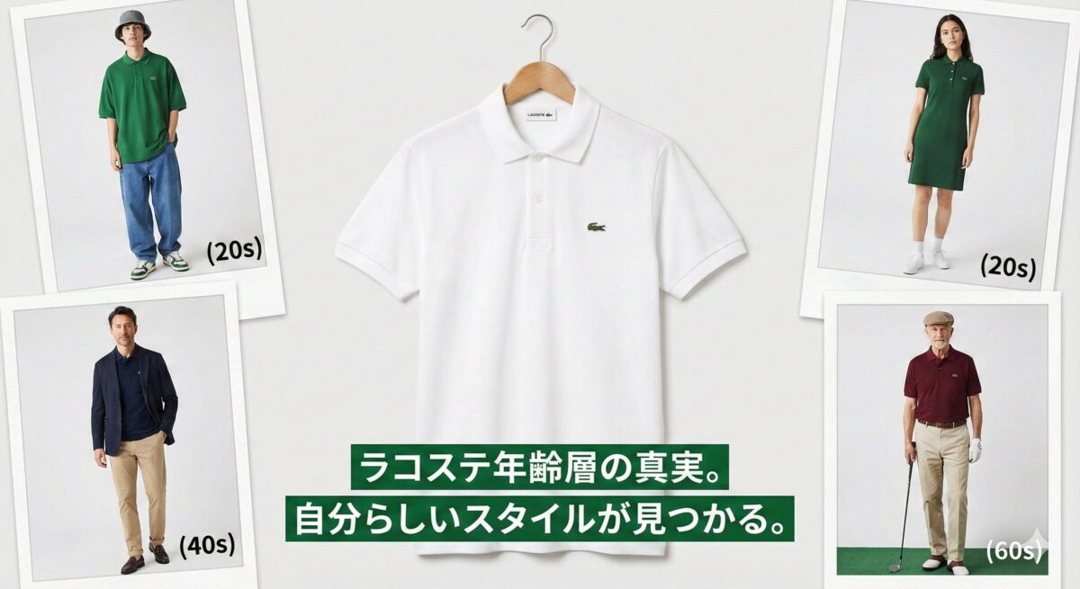 ラコステ年齢層