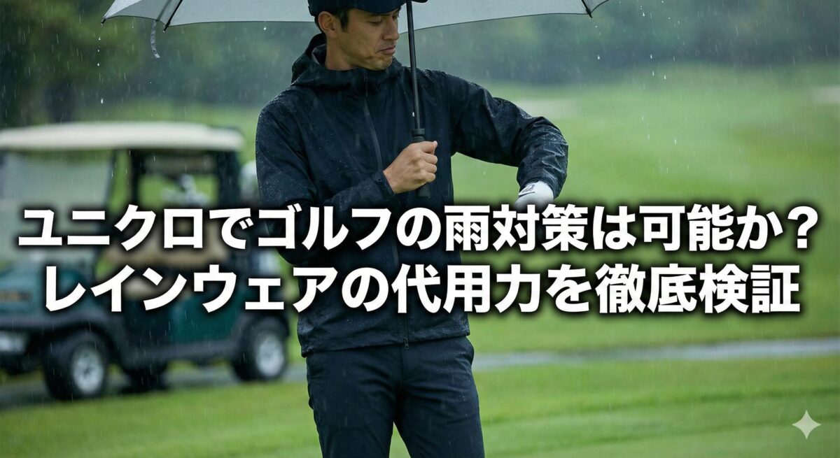 ゴルフ レインウェア ユニクロ