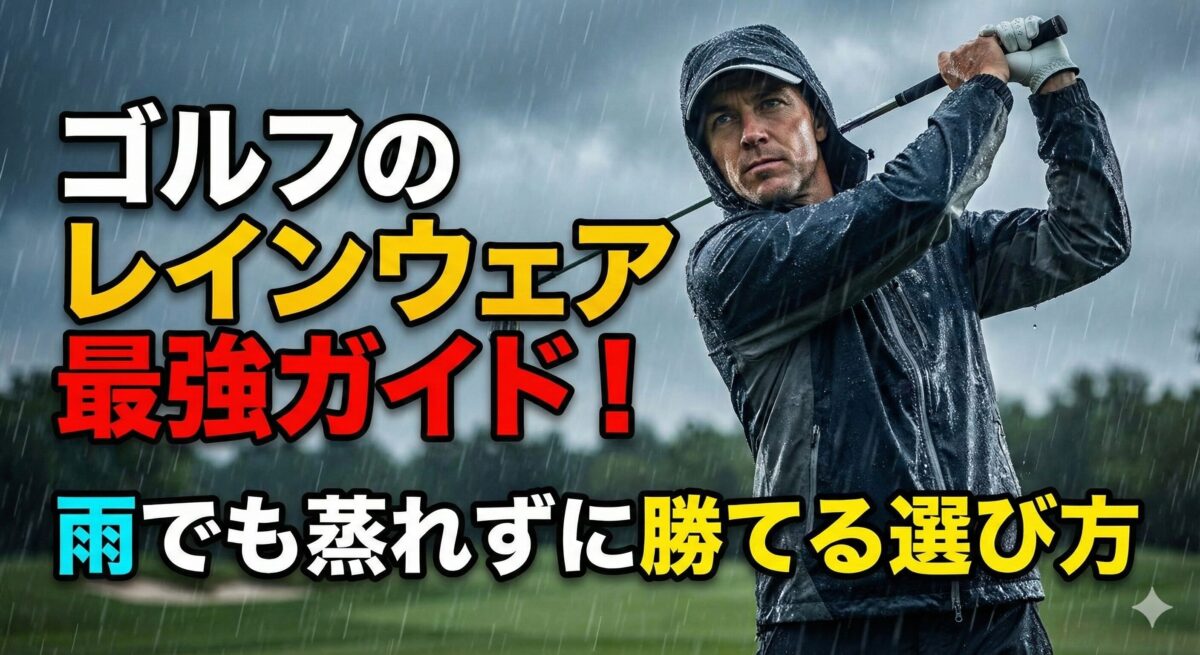 ゴルフ レインウェア 最強