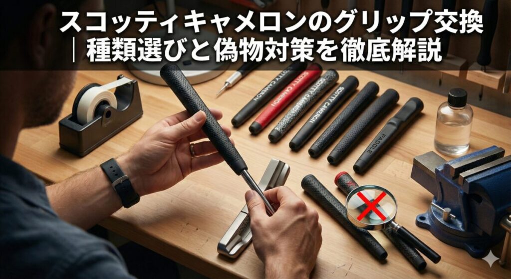 スコッティキャメロン グリップ交換