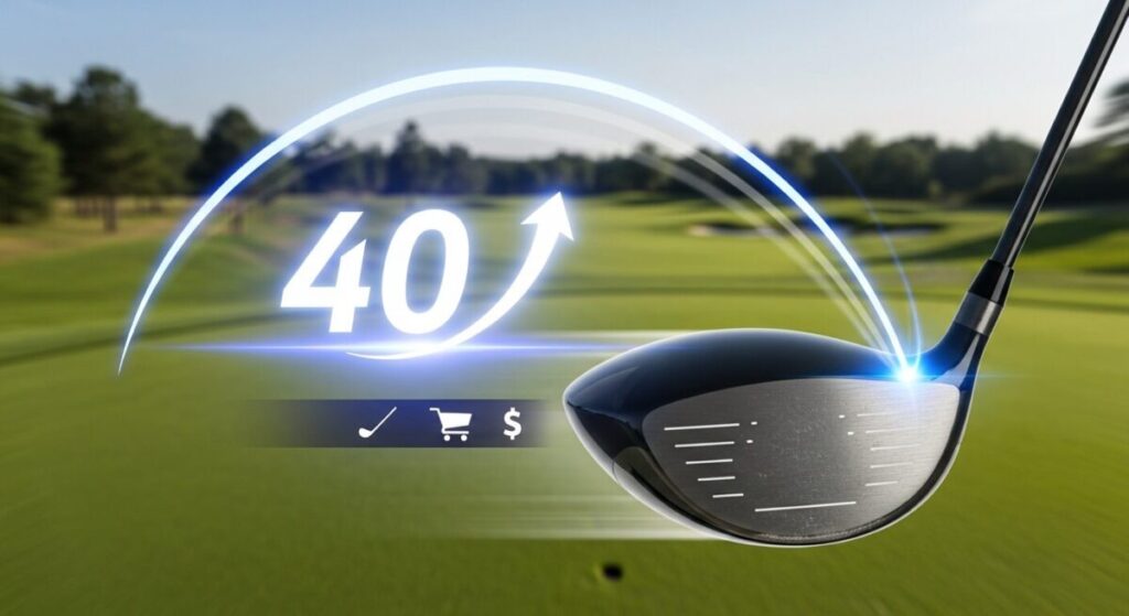 ヘッドスピード40 飛ぶ 中古ドライバー