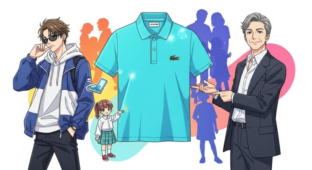 ラコステ年齢層