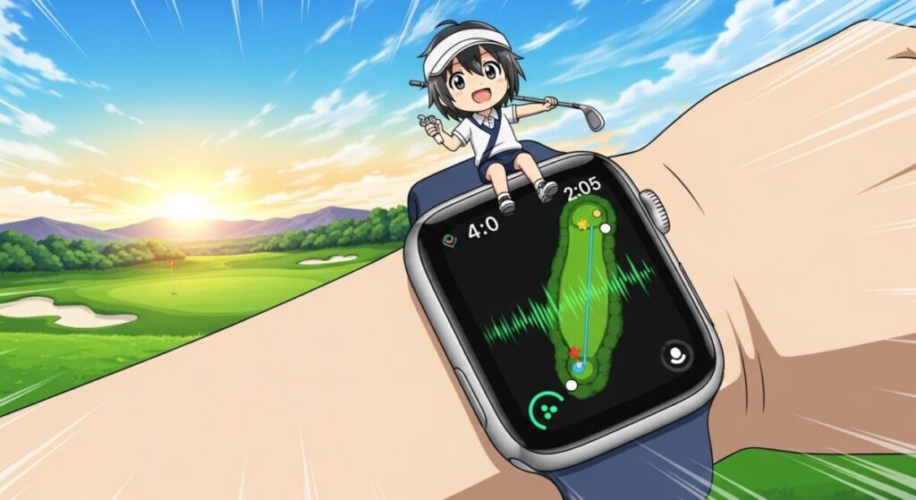 アップルウォッチゴルフ
