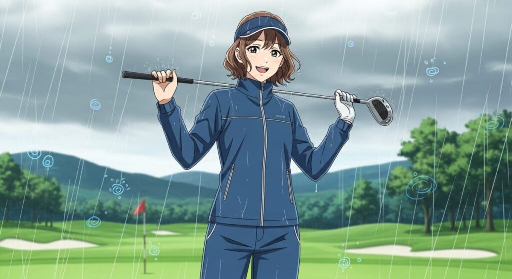 ゴルフ レインウェア ユニクロ