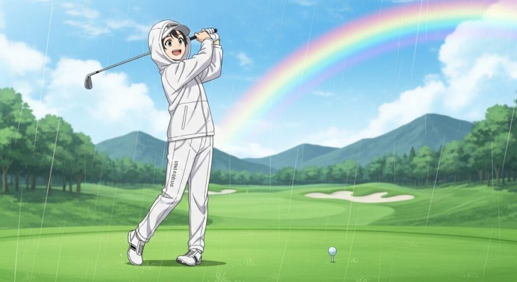 ゴルフ レインウェア ユニクロ