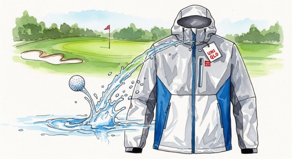 ゴルフ レインウェア ユニクロ