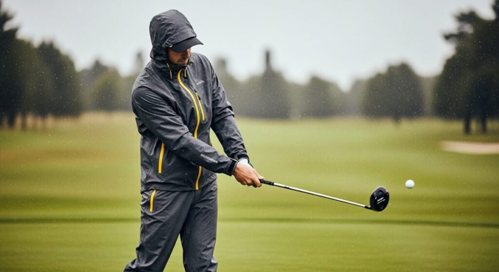 ゴルフ レインウェア ワークマン