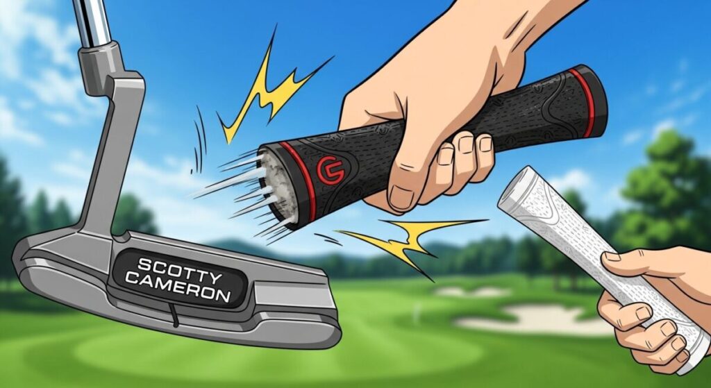 スコッティキャメロン グリップ交換