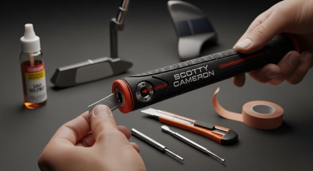 スコッティキャメロン グリップ交換