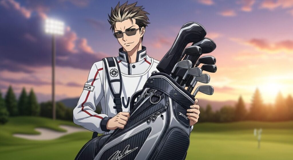 かっこいい 芸能人 キャディバッグ