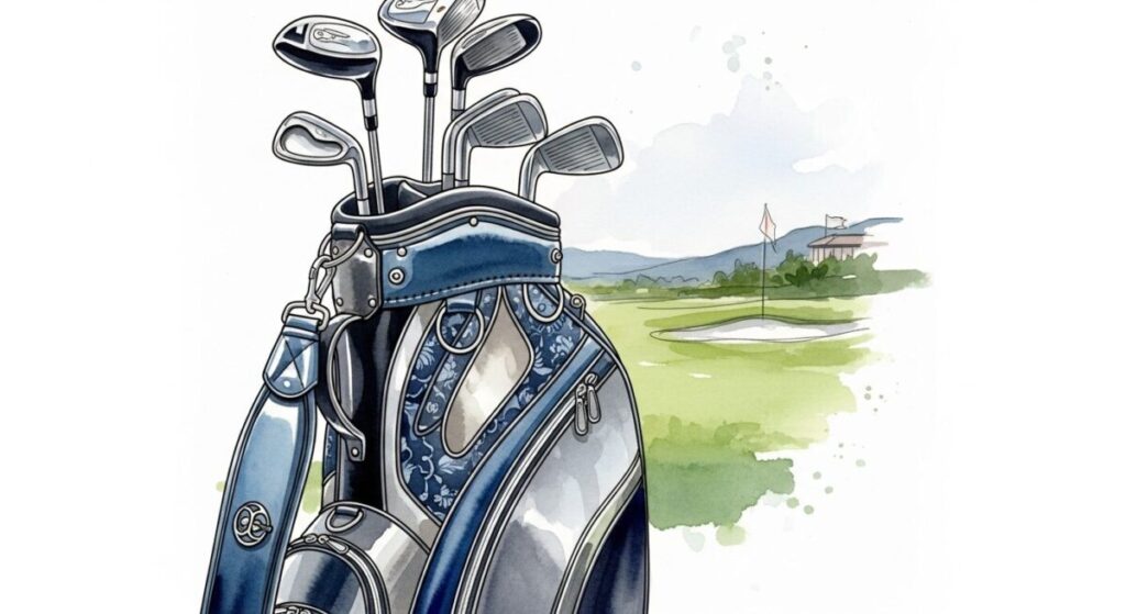 かっこいい 芸能人 キャディバッグ