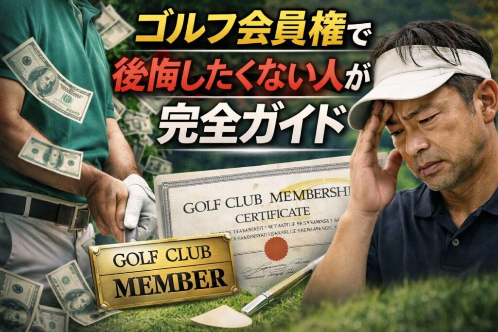 ゴルフ会員権で後悔したくない人が読む完全ガイド