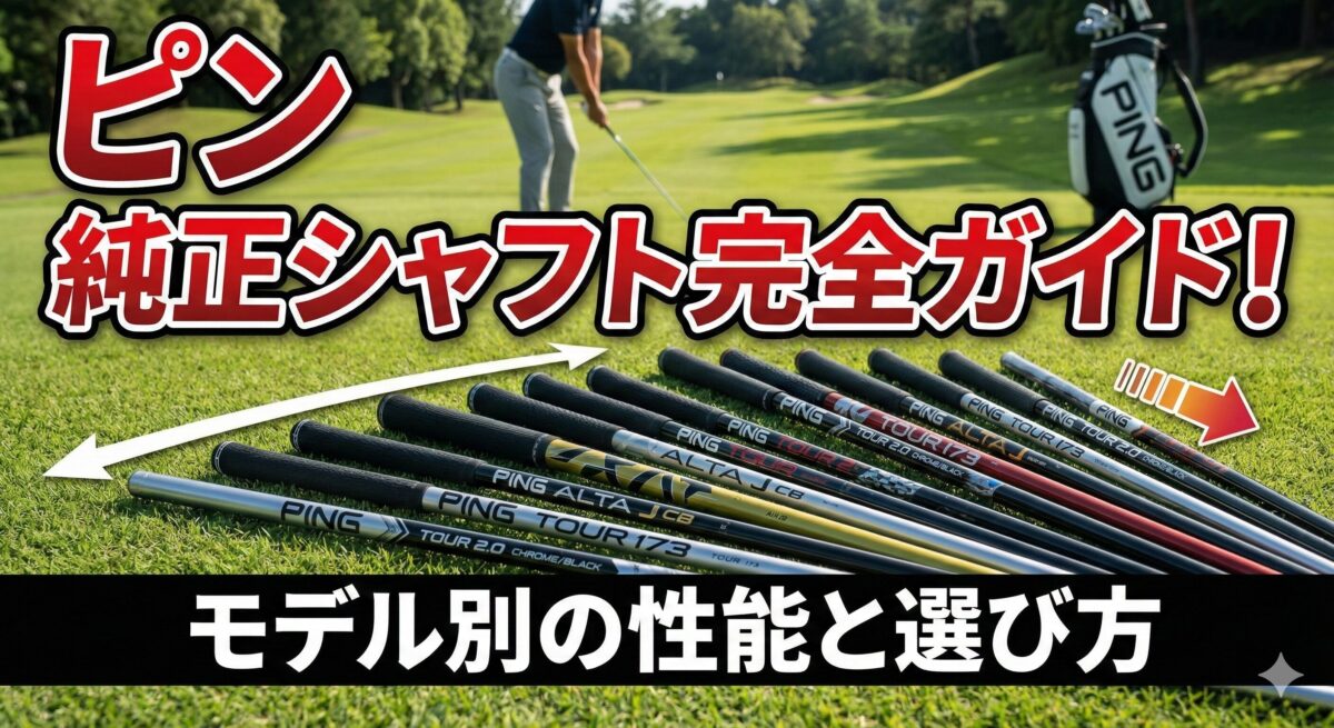 PING 5UTゴルフシャフト ピン PING スリーブ付きシャフト 2024 