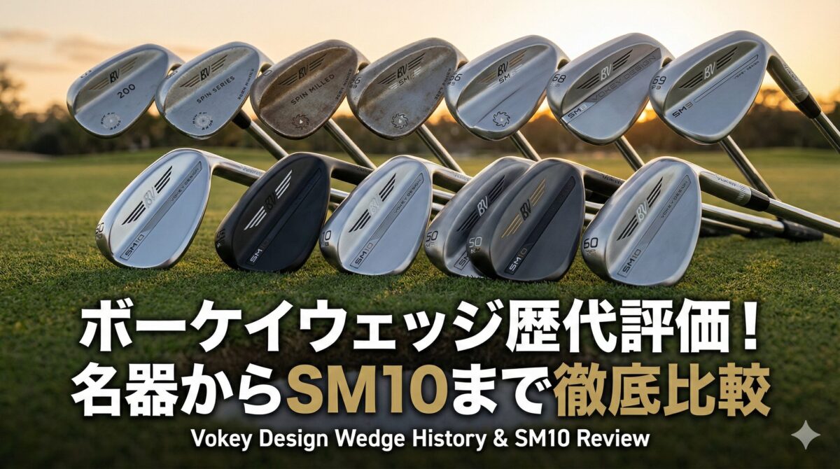 ボーケイウェッジ歴代評価！名器からSM10まで徹底比較 - 19番ホール研究所