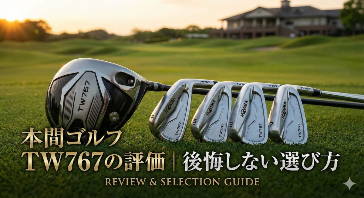 本間ゴルフ TW767の評価｜後悔しない選び方 - 19番ホール研究所