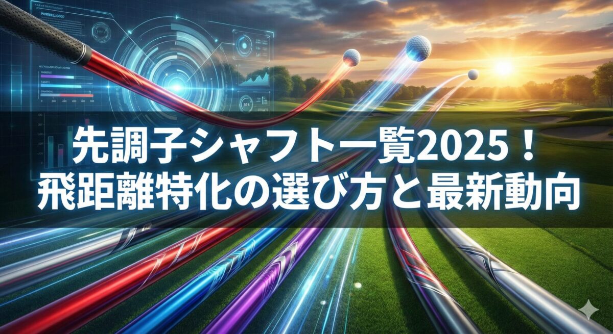 先調子 シャフト一覧