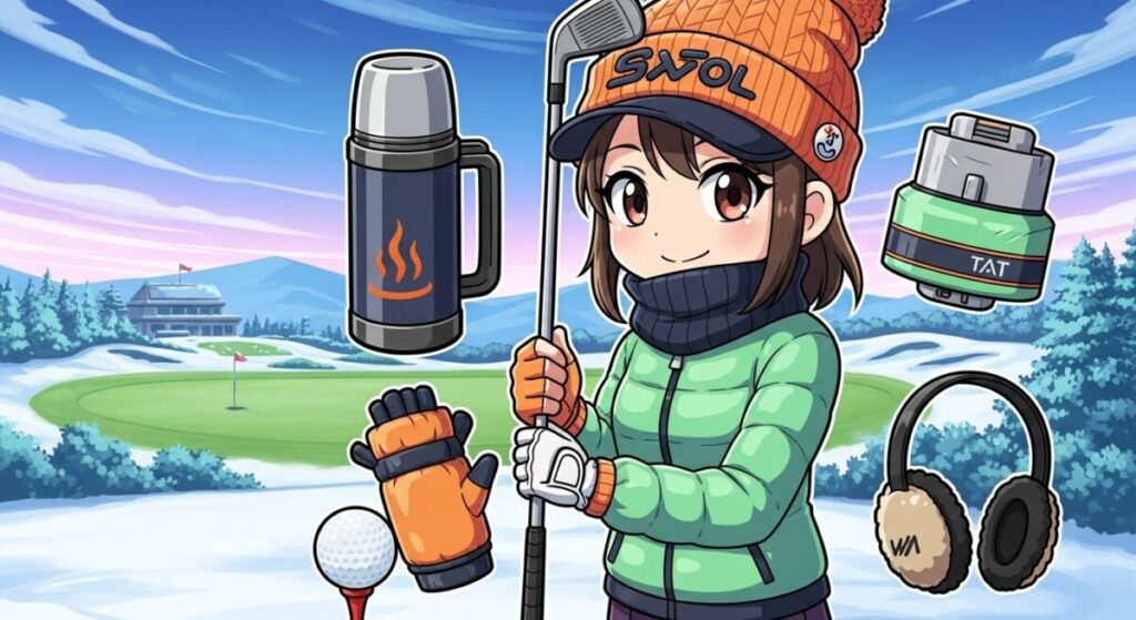 ゴルフ 防寒グッズ