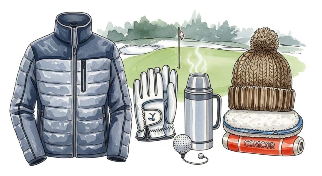 ゴルフ 防寒グッズ