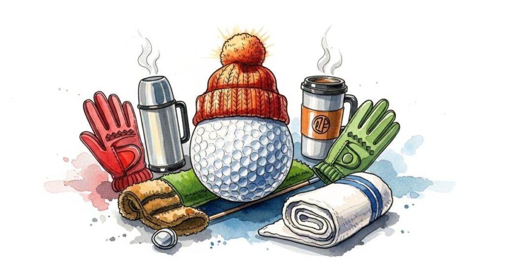 ゴルフ 防寒グッズ