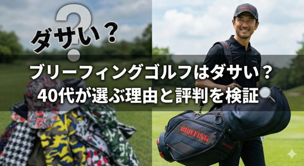 ブリーフィングゴルフ ダサい