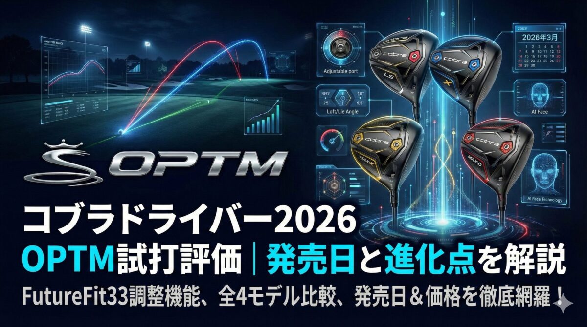 コブラ ドライバー 2026 OPTM