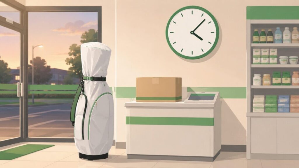 コンビニ集荷の締切時間に注意するイメージ