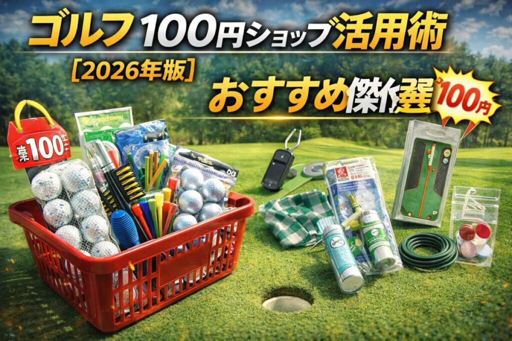 ゴルフ 100円ショップ活用術【2026年版】おすすめ傑作選