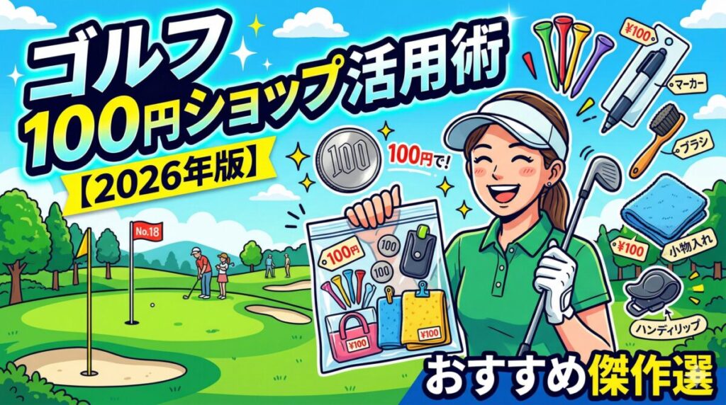 ゴルフ 100円ショップ活用術【2026年版】おすすめ傑作選
