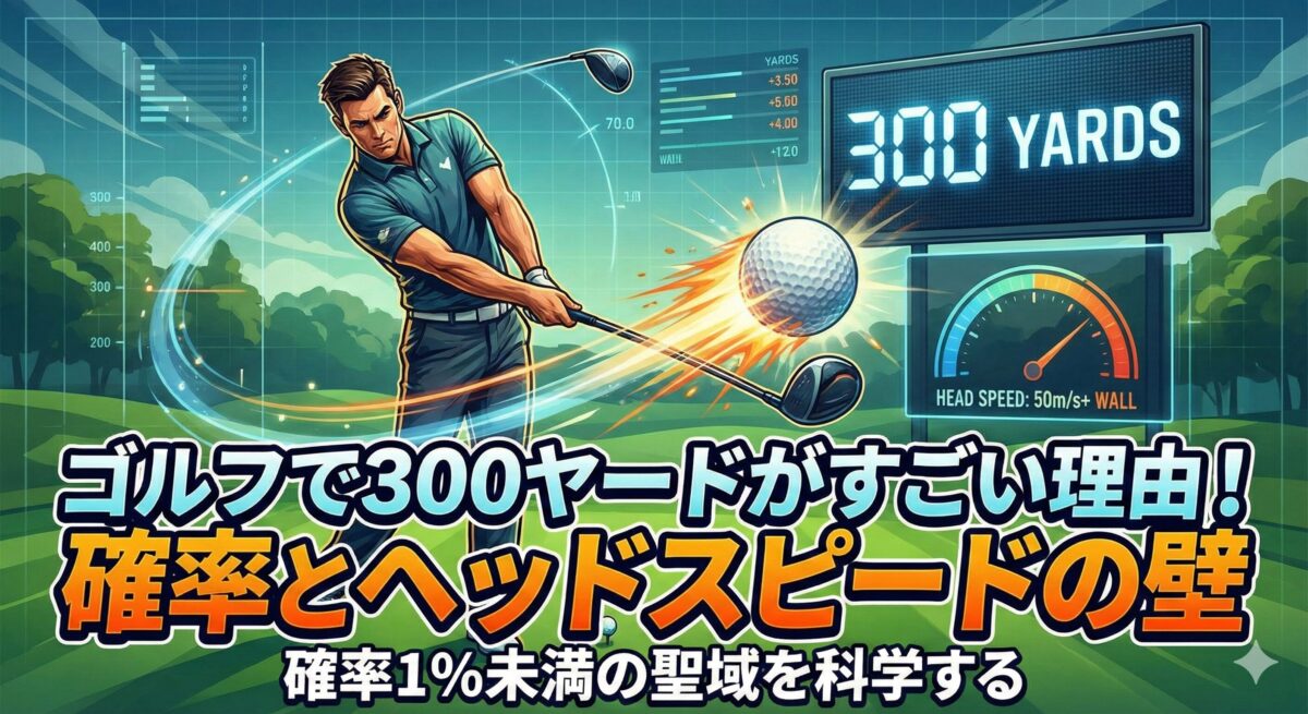 ゴルフ 300ヤード すごい