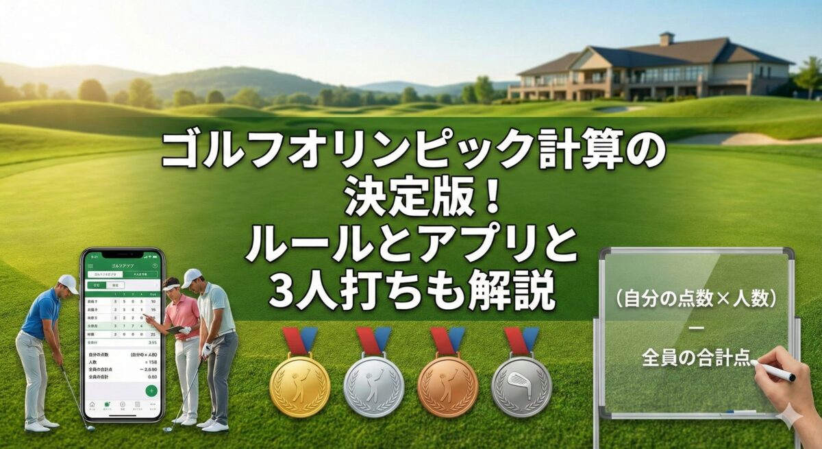 ゴルフオリンピック計算