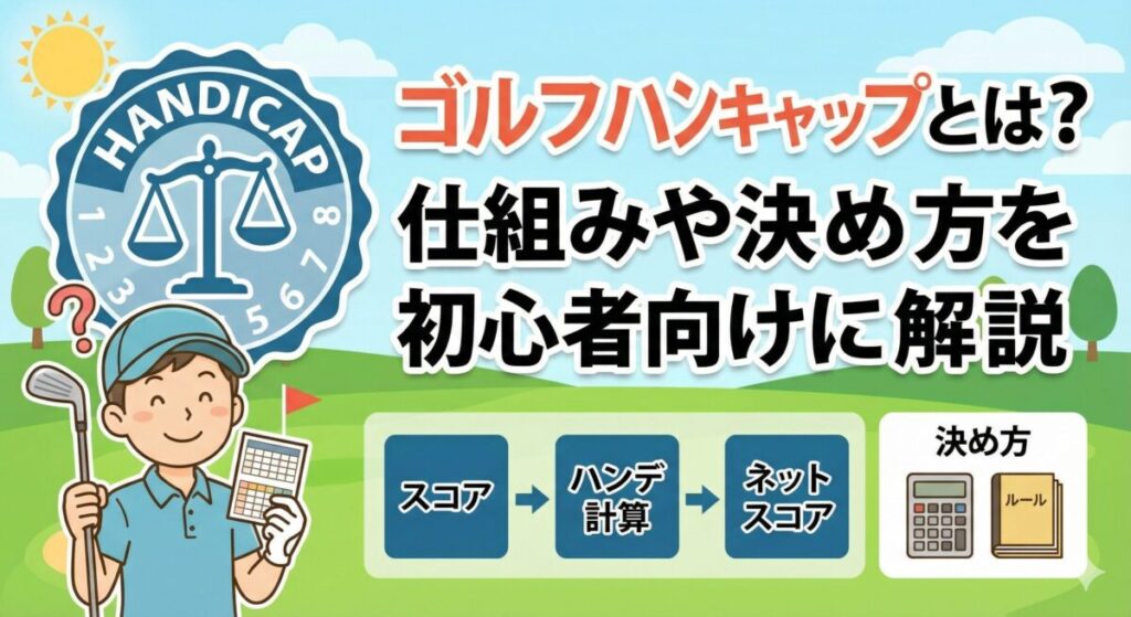 ゴルフハンデキャップとは？