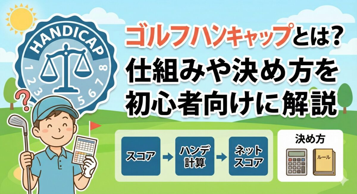 ゴルフハンデキャップとは？