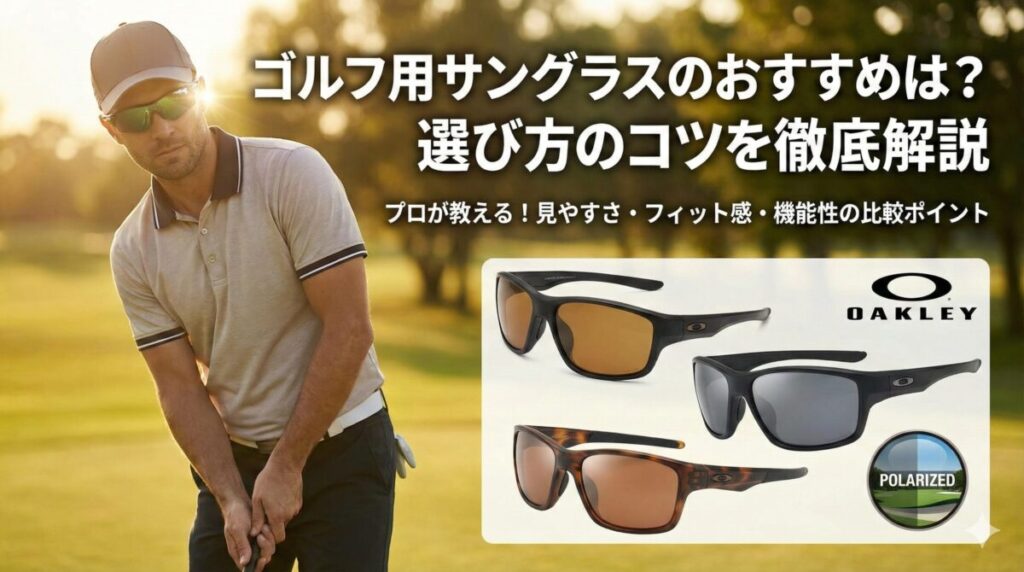 ゴルフ用サングラスのおすすめは