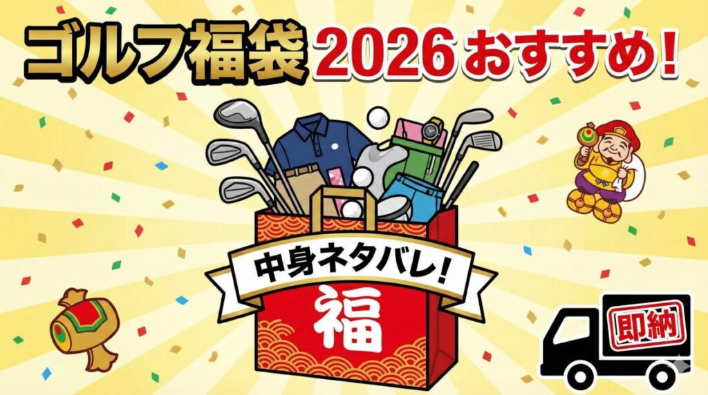 ゴルフ福袋2026おすすめ！中身ネタバレ＆即納情報