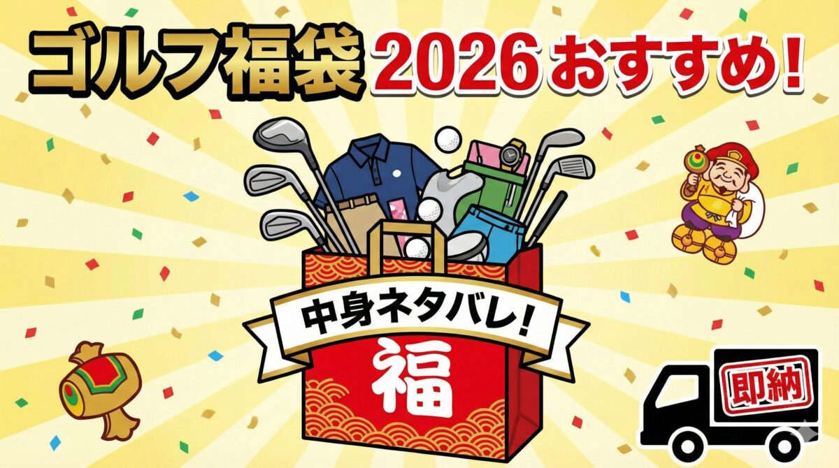ゴルフ福袋2026おすすめ！中身ネタバレ＆即納情報