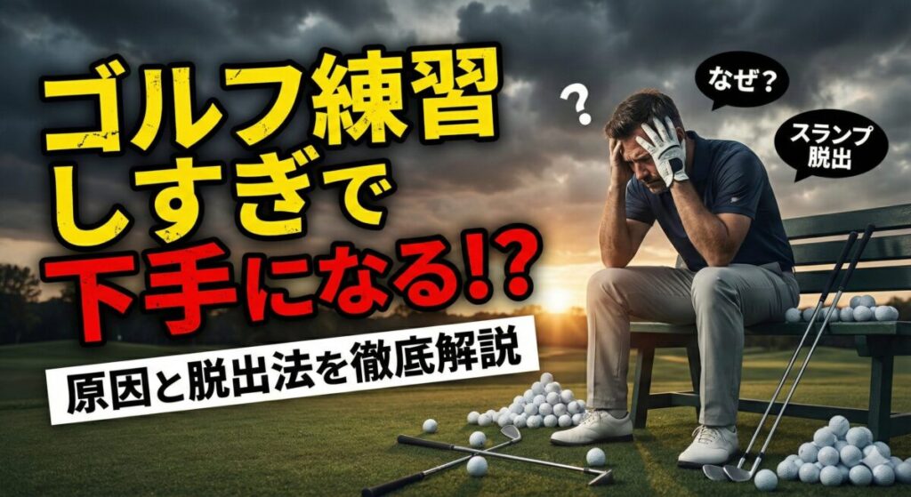 ゴルフ練習しすぎで下手になるのはなぜ？