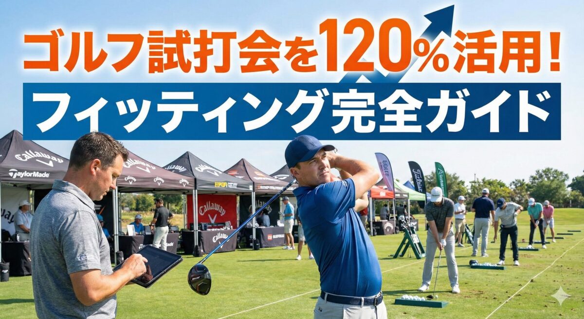 ゴルフ試打会を120%活用！フィッティング完全ガイド
