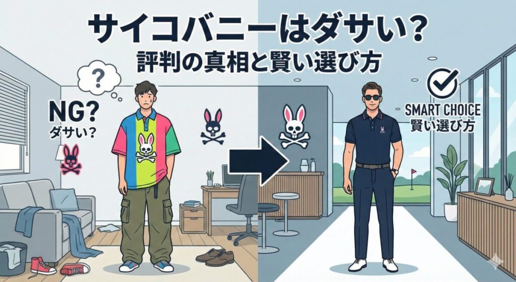 サイコバニーはダサい？評判の真相と賢い選び方