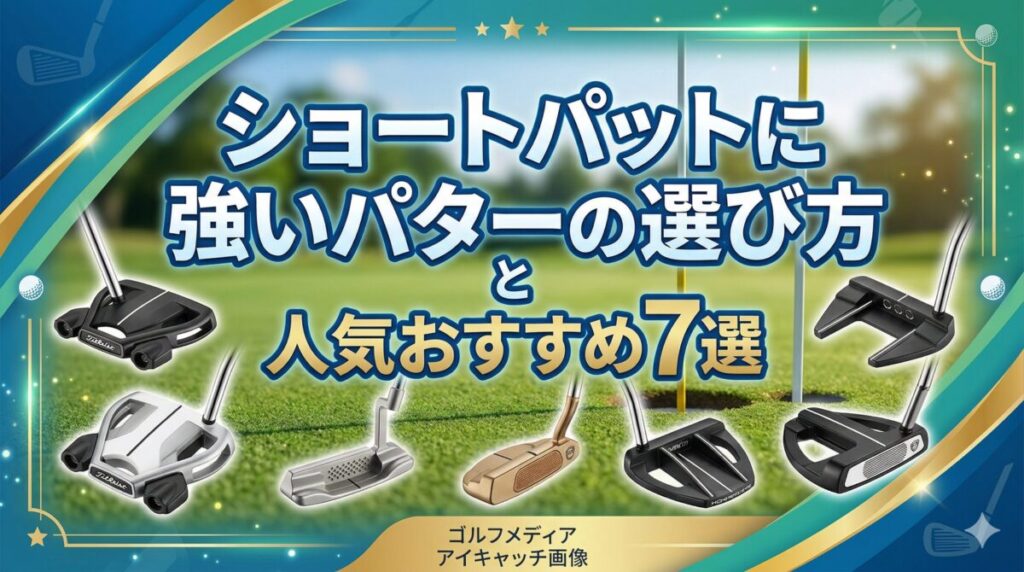 ショートパットに強いパターの選び方と人気おすすめ7選