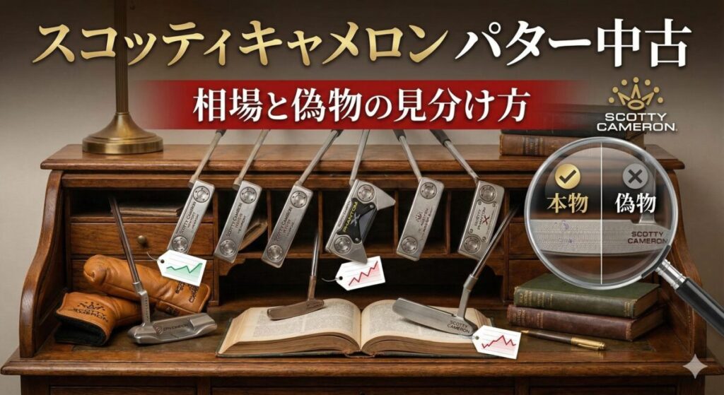 スコッティキャメロン パター 中古