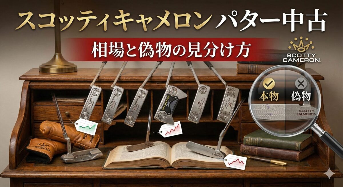 スコッティキャメロン パター 中古