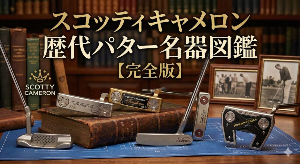 スコッティキャメロン歴代パター名器図鑑