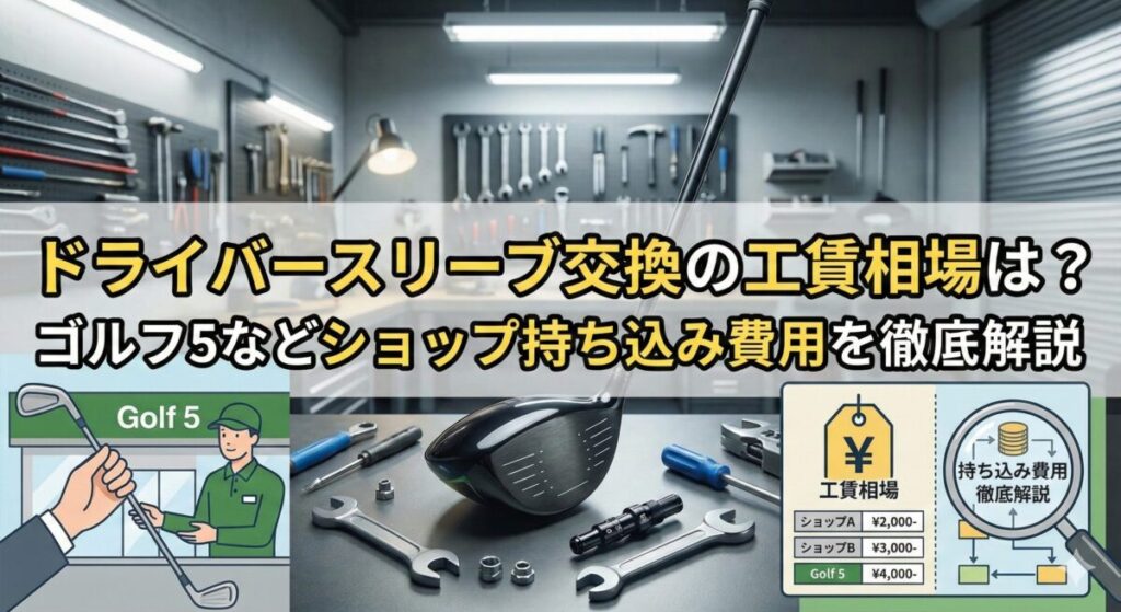 ドライバースリーブ交換費用