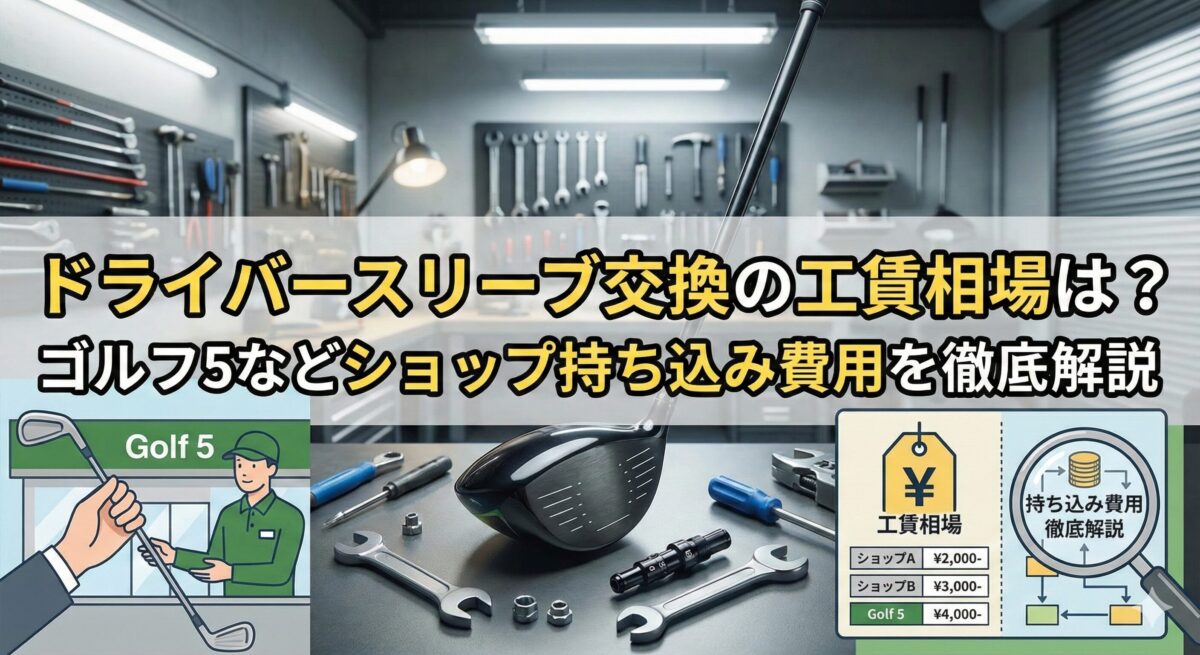 ドライバースリーブ交換費用