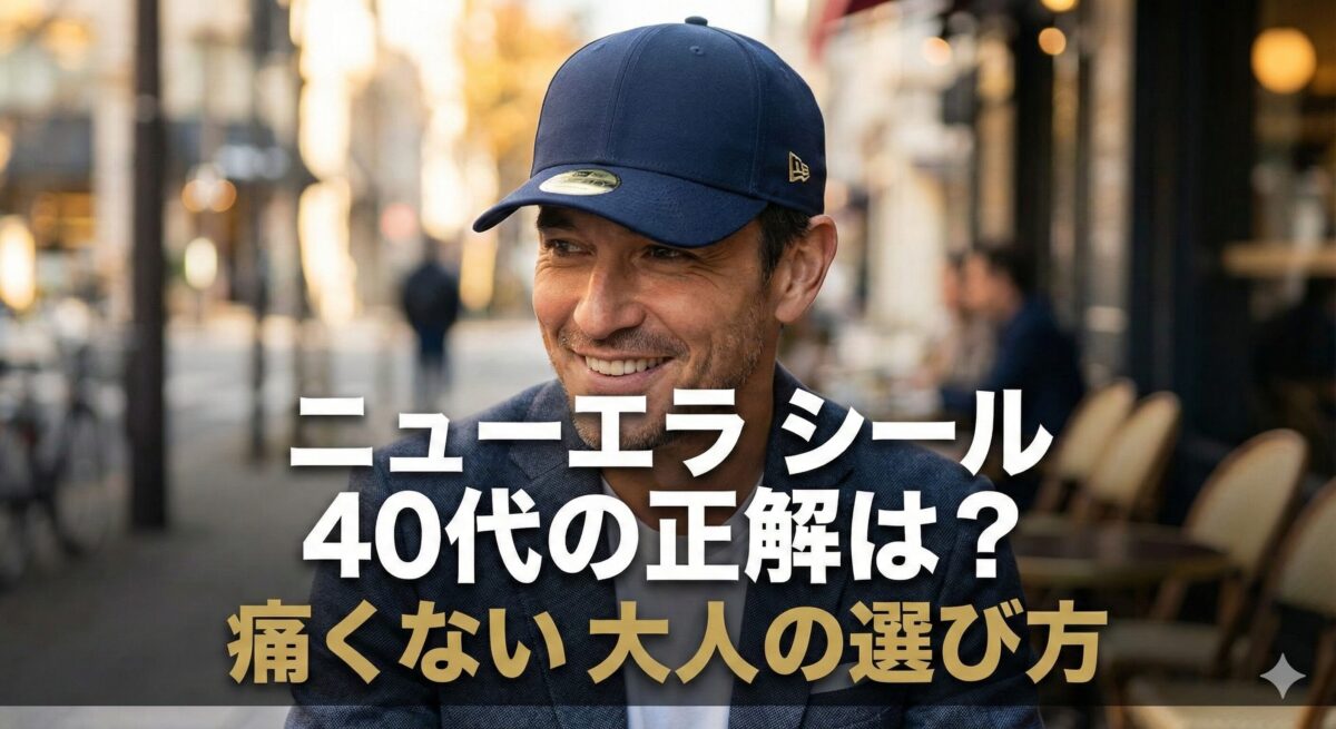 ニューエラ シール 40代