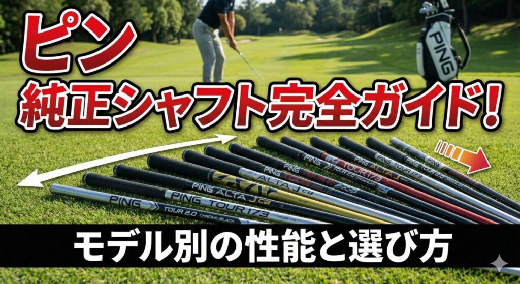 ピン 純正シャフト完全ガイド