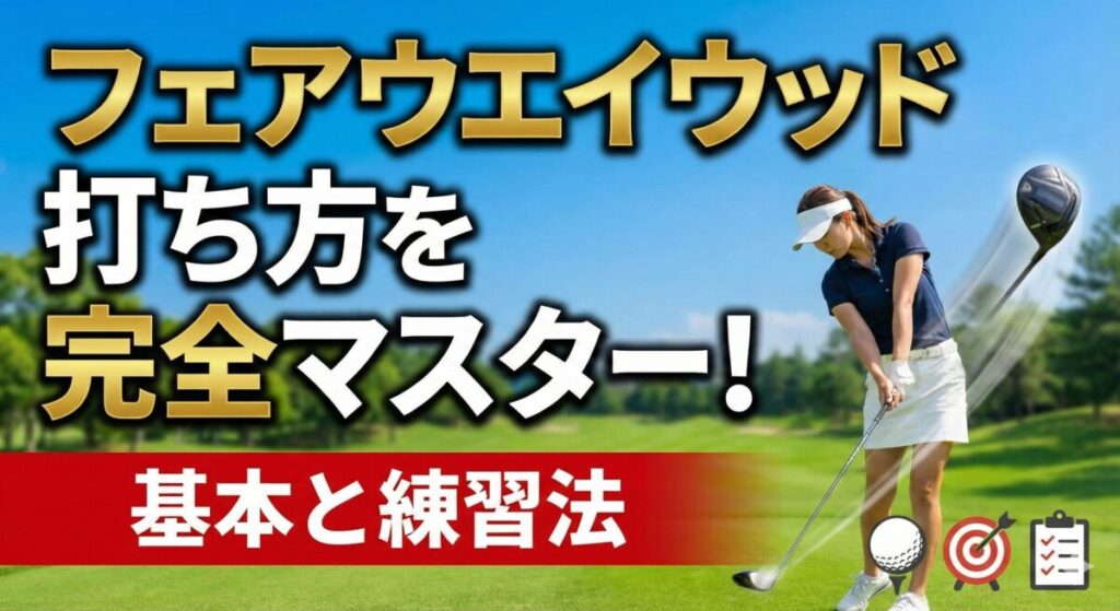 フェアウエイウッド打ち方を完全マスター！