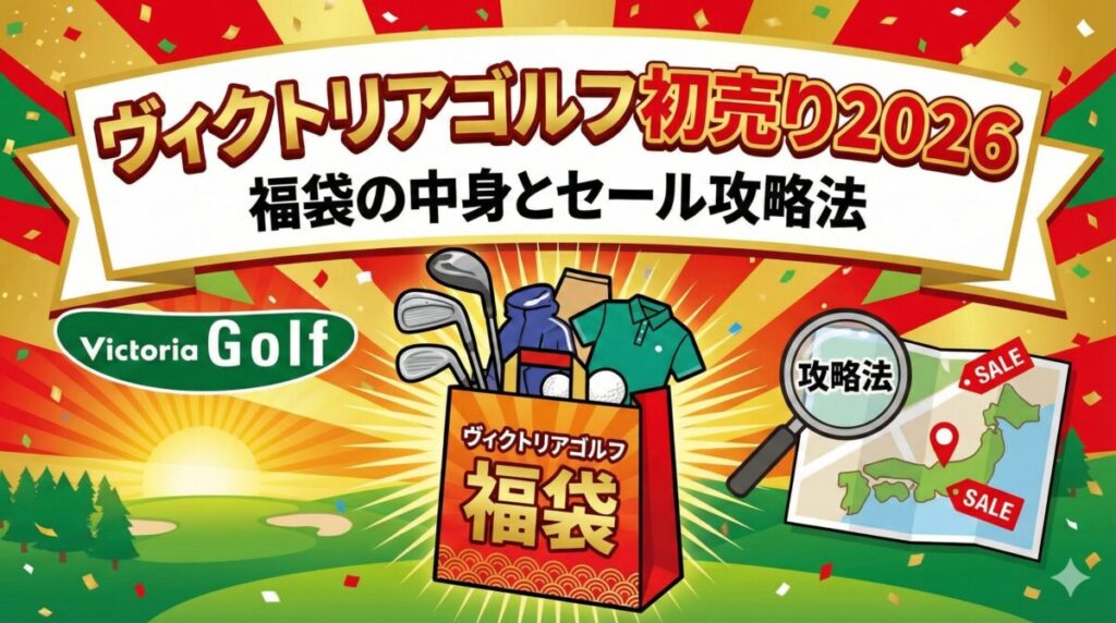 ヴィクトリアゴルフ初売り2026｜福袋の中身とセール攻略法