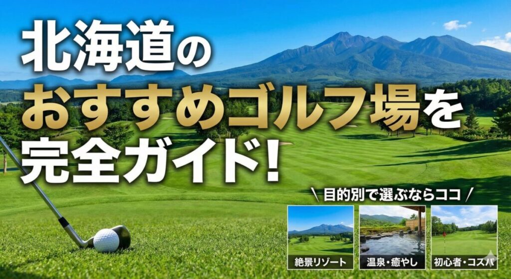 北海道　おすすめ　ゴルフ場